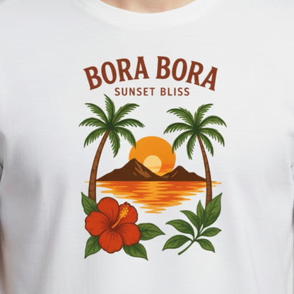 Camiseta Summer Vibes - BORA BORA WHITE - VINCI