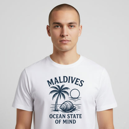 Camiseta Summer Vibes - MALDIVES WHITE