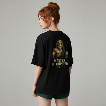 OVERSIZED - MASTER OF THUNDER BLACK