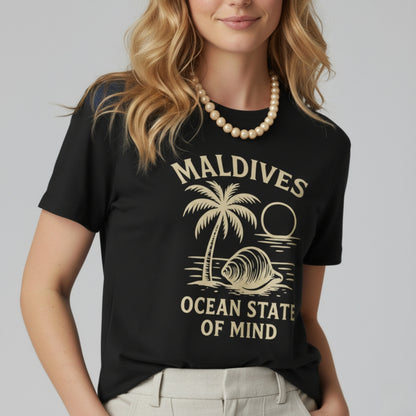 Camiseta Summer Vibes - MALDIVES YELLOW