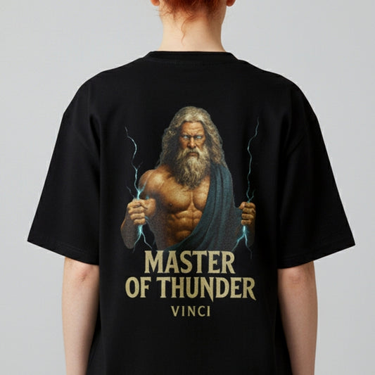 OVERSIZED - MASTER OF THUNDER BLACK