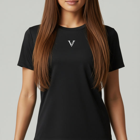 DRY FIT TECH - V BLACK - BASIC VINCI