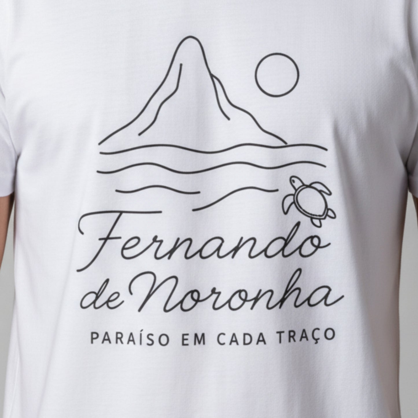 Camiseta Summer Vibes - NORONHA WHITE