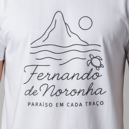 Camiseta Summer Vibes - NORONHA WHITE