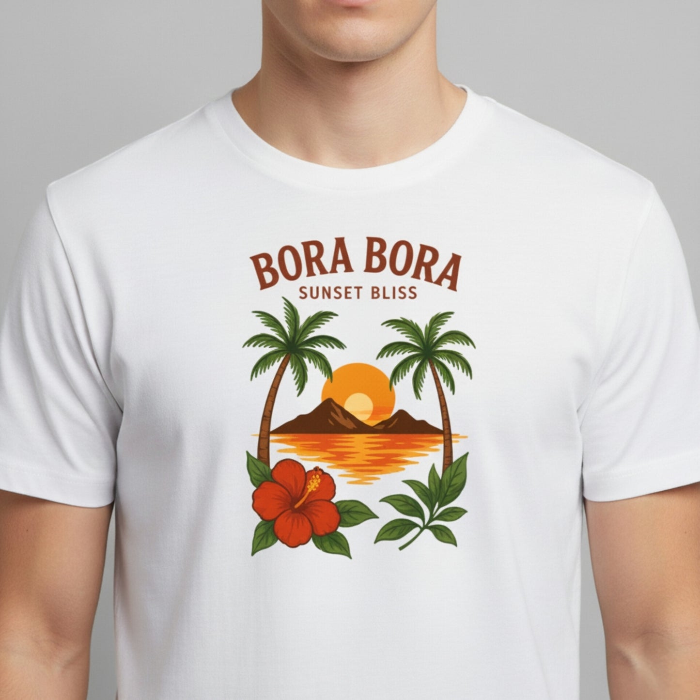 Camiseta Summer Vibes - BORA BORA WHITE - VINCI