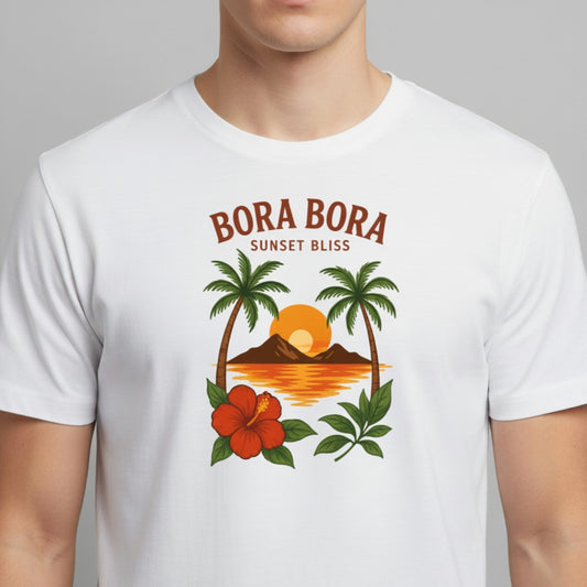 Camiseta Summer Vibes - BORA BORA WHITE - VINCI