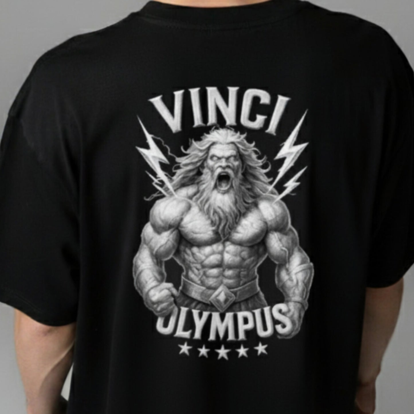 OVERSIZED- OLYMPUS SILVER STAR