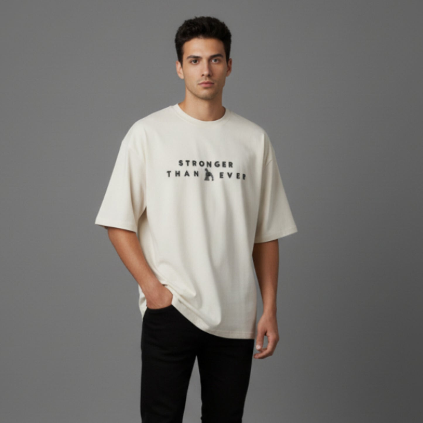 OVERSIZED - FROM ASHES I RISE BLACK