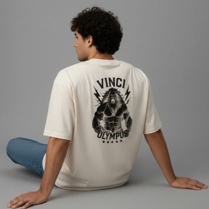 OVERSIZED - STRONGER THEN EVER OLYMPUS BLACK