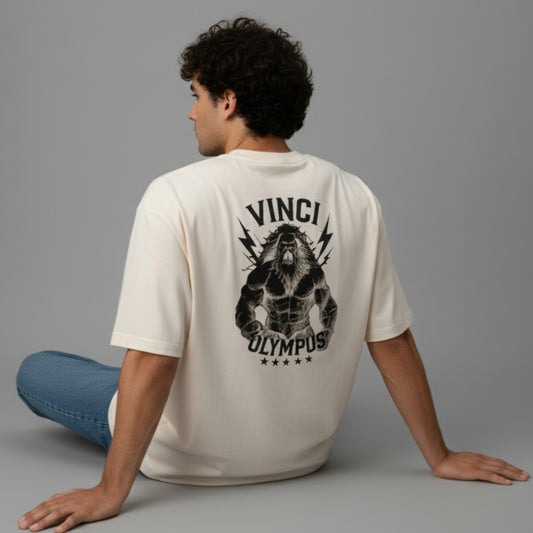 OVERSIZED - STRONGER THEN EVER OLYMPUS BLACK