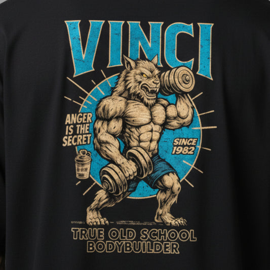 OVERSIZED - THE OLD SCHOOL ANGRY BLUE