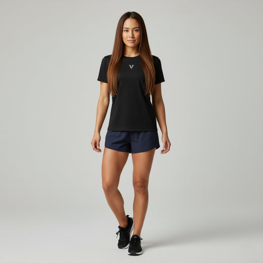 DRY FIT TECH - V BLACK - BASIC VINCI