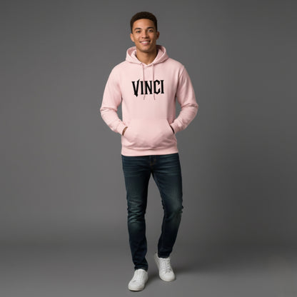 MOLETOM CANGURU CAPUZ - BIG PINK VINCI