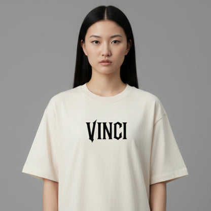 OVERSIZED - GOLD DRAGON OFF WHITE