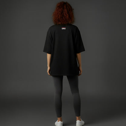 OVERSIZED - MONSTER FRONT BLACK