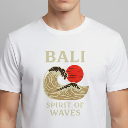 Camiseta Summer Vibes - BALI SPIRIT OF WAVES YELLOW