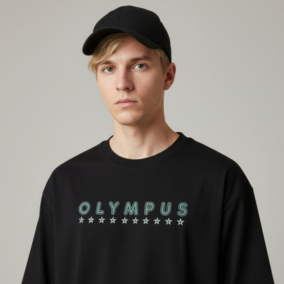 OVERSIZED - OLYMPUS STARS GREEN MASTER OF SEA