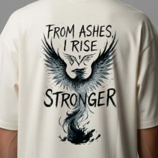 OVERSIZED - RISE STRONGER FROM ASHES - VINCI
