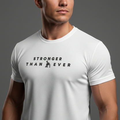 DRY FIT TECH - STRONGER THEN EVER WHITE