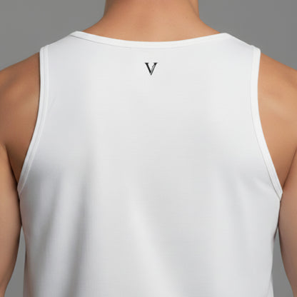 REGATA 100% ALGODÃO - STRONGER THEN EVER - WHITE VINCI