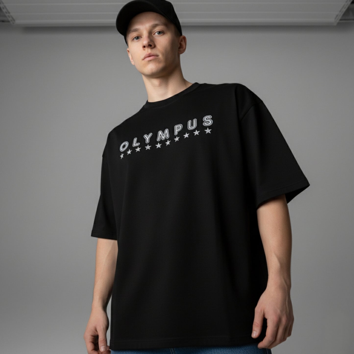 OVERSIZED- OLYMPUS SILVER STAR