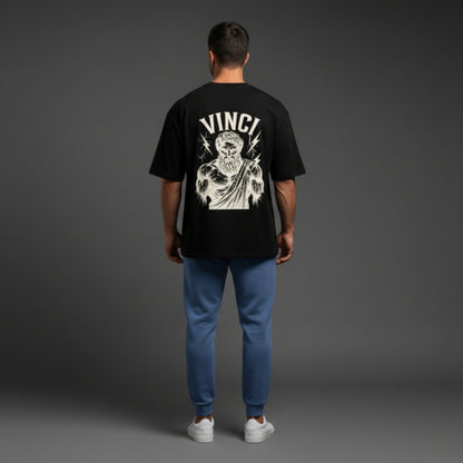 OVERSIZED - GREECE BLACK AND WHITE