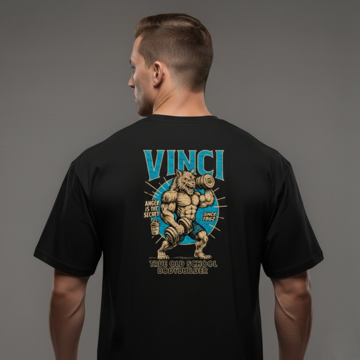 OVERSIZED - THE OLD SCHOOL ANGRY BLUE